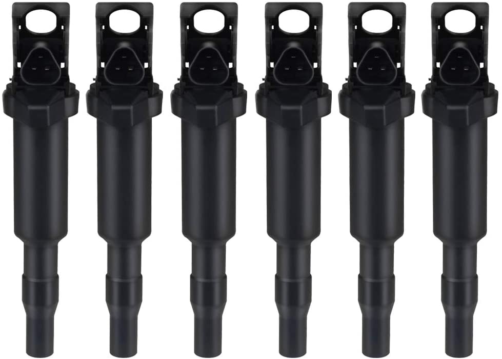 Bosch
IGNITION COILS 6Pcs Set For BMW 0221504470 E81 E87 E46 E60 E90 X3 X5 Part # 12138616153 12137594596