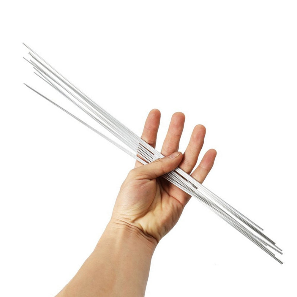 40Pcs/Set 2mm Low Temperature Easy Melt Aluminium Welding Rods Weld Bars Cored Wire Rod For Soldering