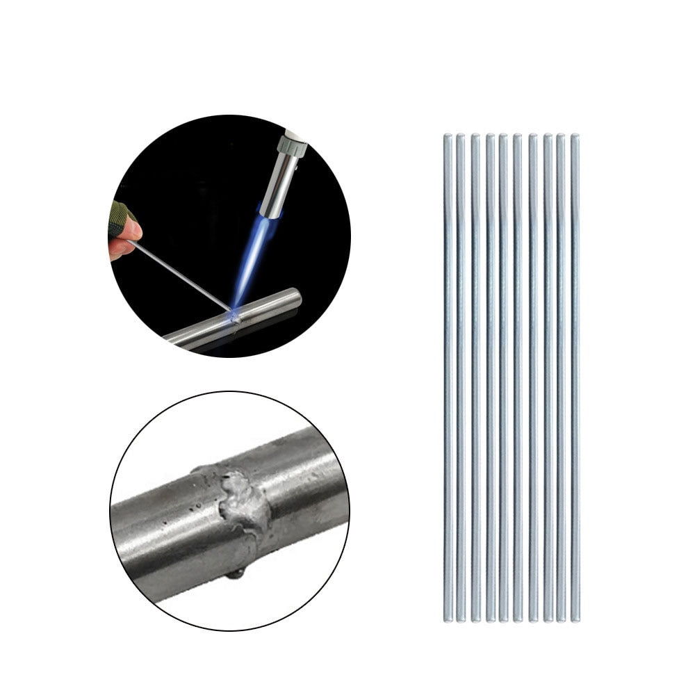 40Pcs/Set 2mm Low Temperature Easy Melt Aluminium Welding Rods Weld Bars Cored Wire Rod For Soldering