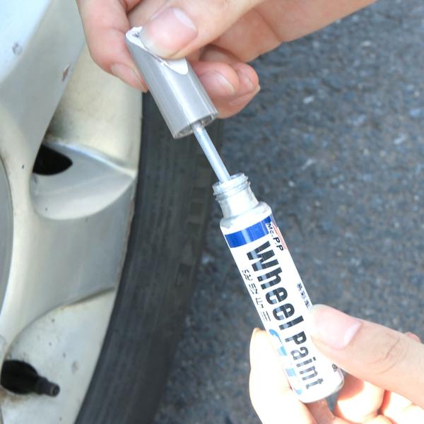 Car Wheel Painting Pen + Car Wheel Scratch Filler Repair Kit COMBO