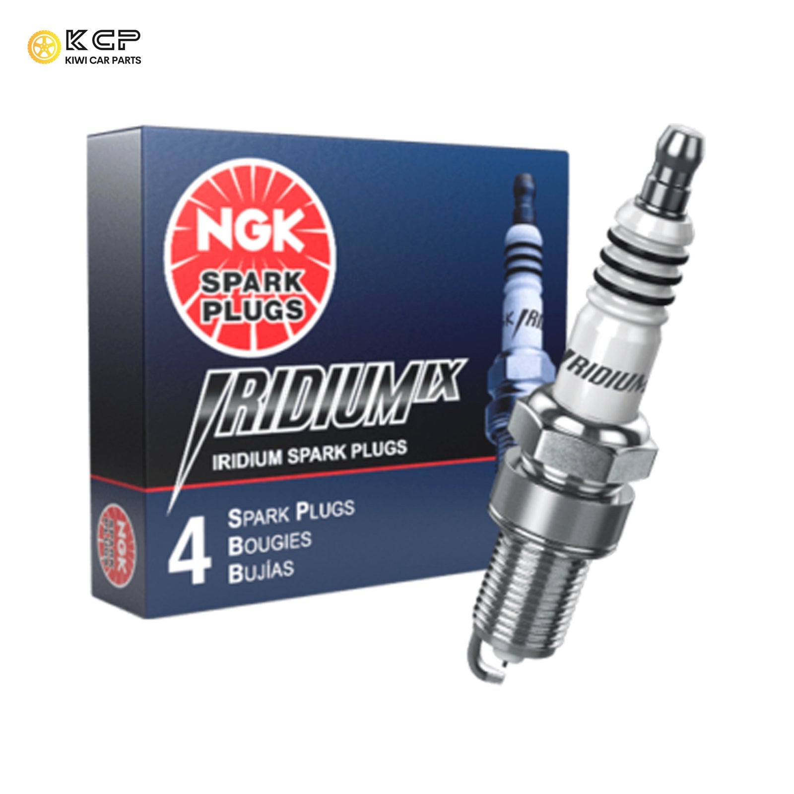 NGK 6418 BKR6EIX Iridium Power IX Spark Plugs Suitable For Mercedes-Benz Audi Porsche Volvo Car Spark Plug - x4