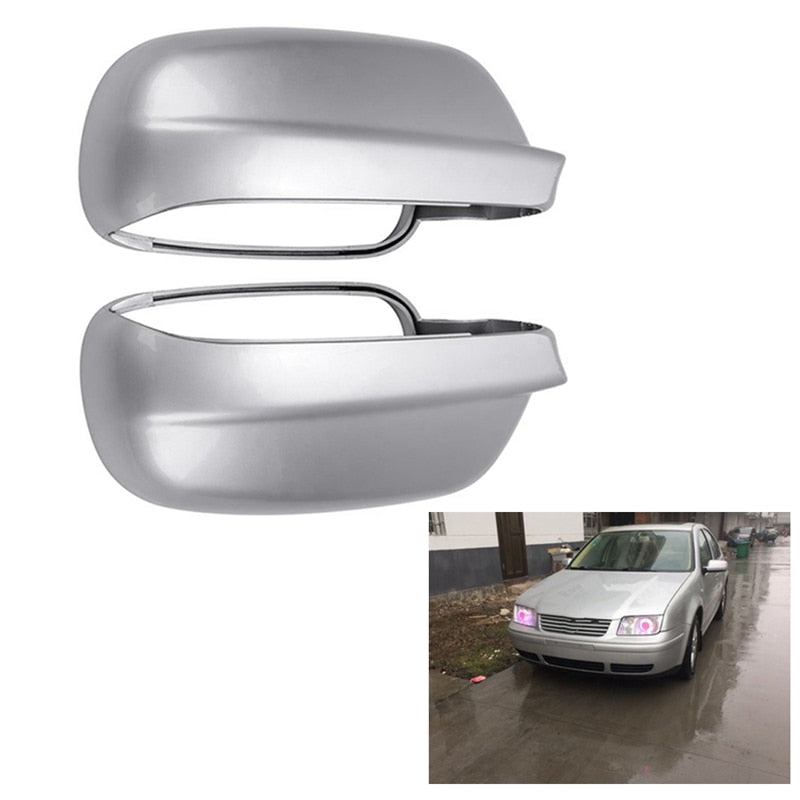 LEFT Side Rearview Mirror Cover Fit For-Vw Bora Passat B5 Golf Jetta Mk4 1999 To 2004