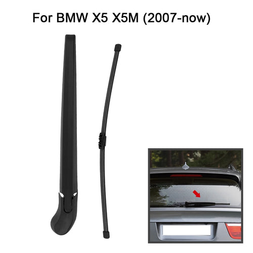 10300016-C
Car Rear Window Windshield Wiper Arm & Blade Replacement Set for BMW E70 X5 X5M 2007-NOW