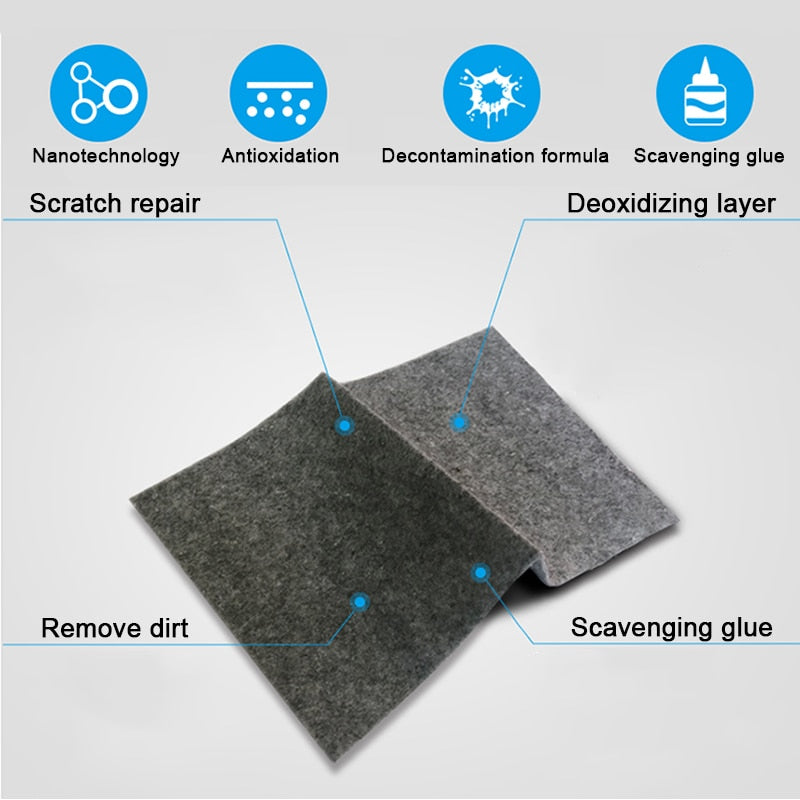 Car Scratch Repair Tool Cloth Nano Material Surface Rags For Car Nano sparkle Nanosparkle Nano sparkle Nanosparkle #1 car scratch tool removes any scratches NanoMagic Nano Magic