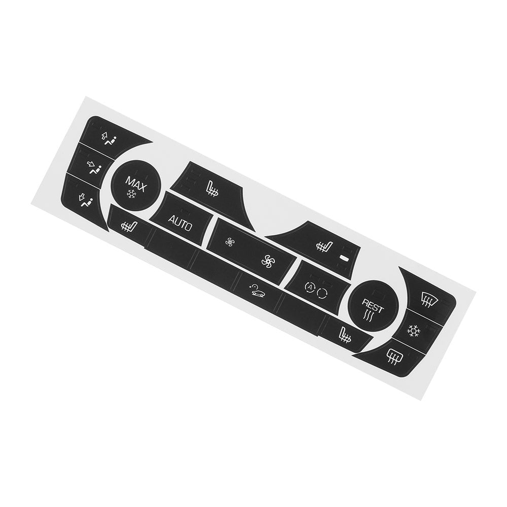 AC Climate Control Button Sticker Repair Kit Suitable For 2006-2011 BM ...