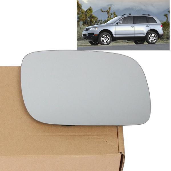 1 PAIR LEFT + RIGHT Heated Door Wing Mirror Glass Suit For VW Touareg 2003-2006 High Quality Volkswagen