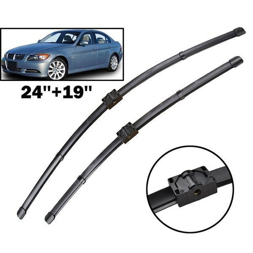 Front Windscreen Windshield Wiper Blades For BMW 3 Series E90 E91 323i 325i 328i 335i 328xi 2005 - 2009

27c04