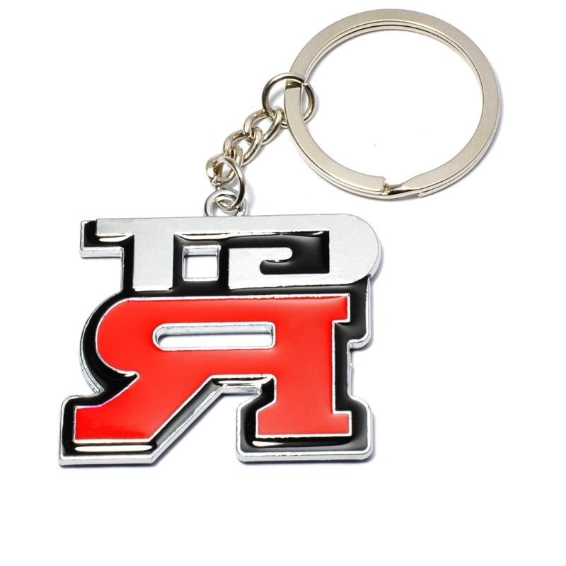 Fashion Metal 3D GTR Key Ring Chain Keychain for Nissan GTR Skyline