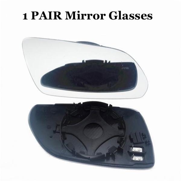 To -
1 PAIR x Side Mirror Glass Heated VW POLO 2001-2009, SKODA OCTAVIA 2004-2012