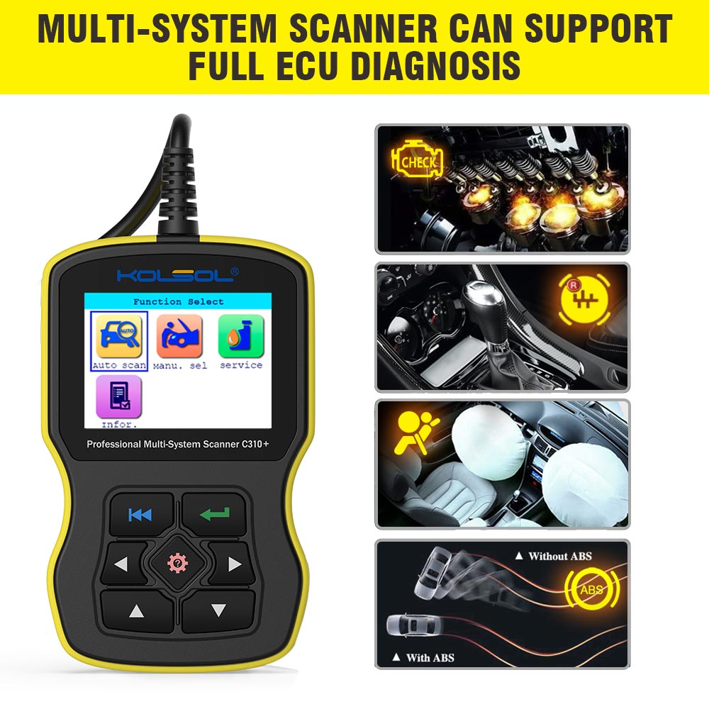 Full System Scan Tool Code Scanner for BMW