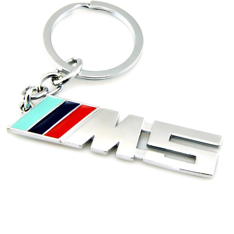 Metal Car Logo Key Ring Keychain For BMW-M5