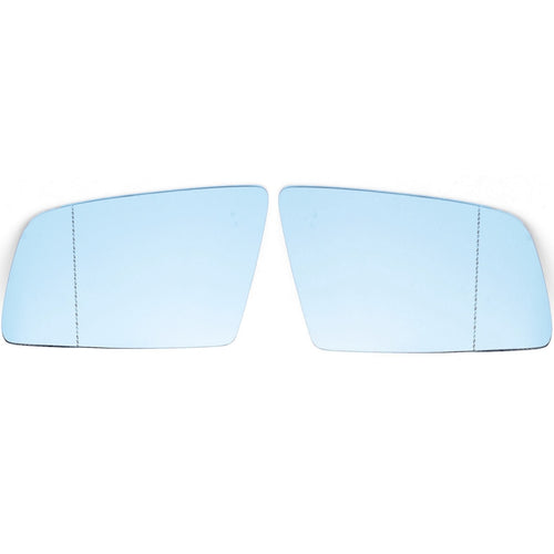 1 Pair L+R Side Wing Mirror Glass Suit For BMW 5 E60 E61 2004 2005 2006 2007 2008