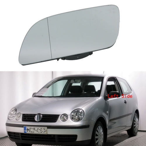 3370064-1 Left Side Car Mirror Glass For VW Polo 2002 2003 2004 2005 Heated Wing Side Mirror Glass