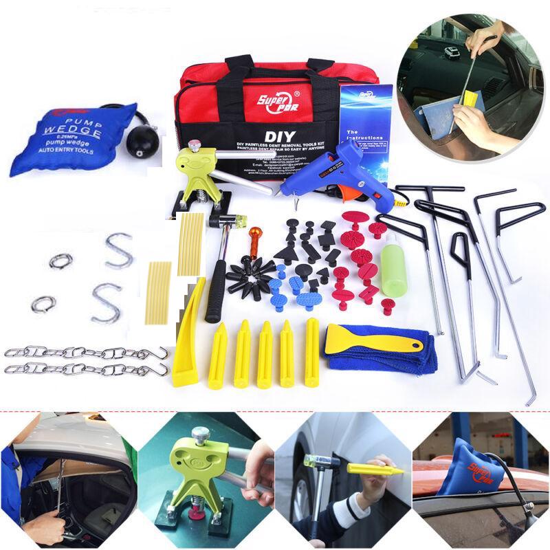 PDR tools Set for Car Dent Puller Paintless Dent Removal Car Body Repair Dent Removal for Professional Hand Tool Set