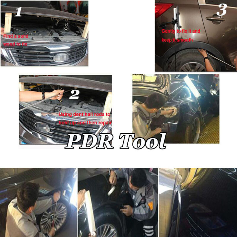 PDR Tools Set for Car Dent Puller Paintless Dent Removal Car Body Repair Dent Removal for Professional Hand Tool Set