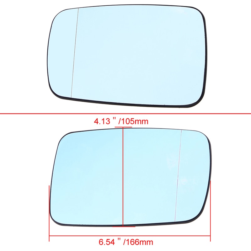 Right Side Rearview Mirror Glass With Heated Function Suitable for BMW E65 E46 Coupe