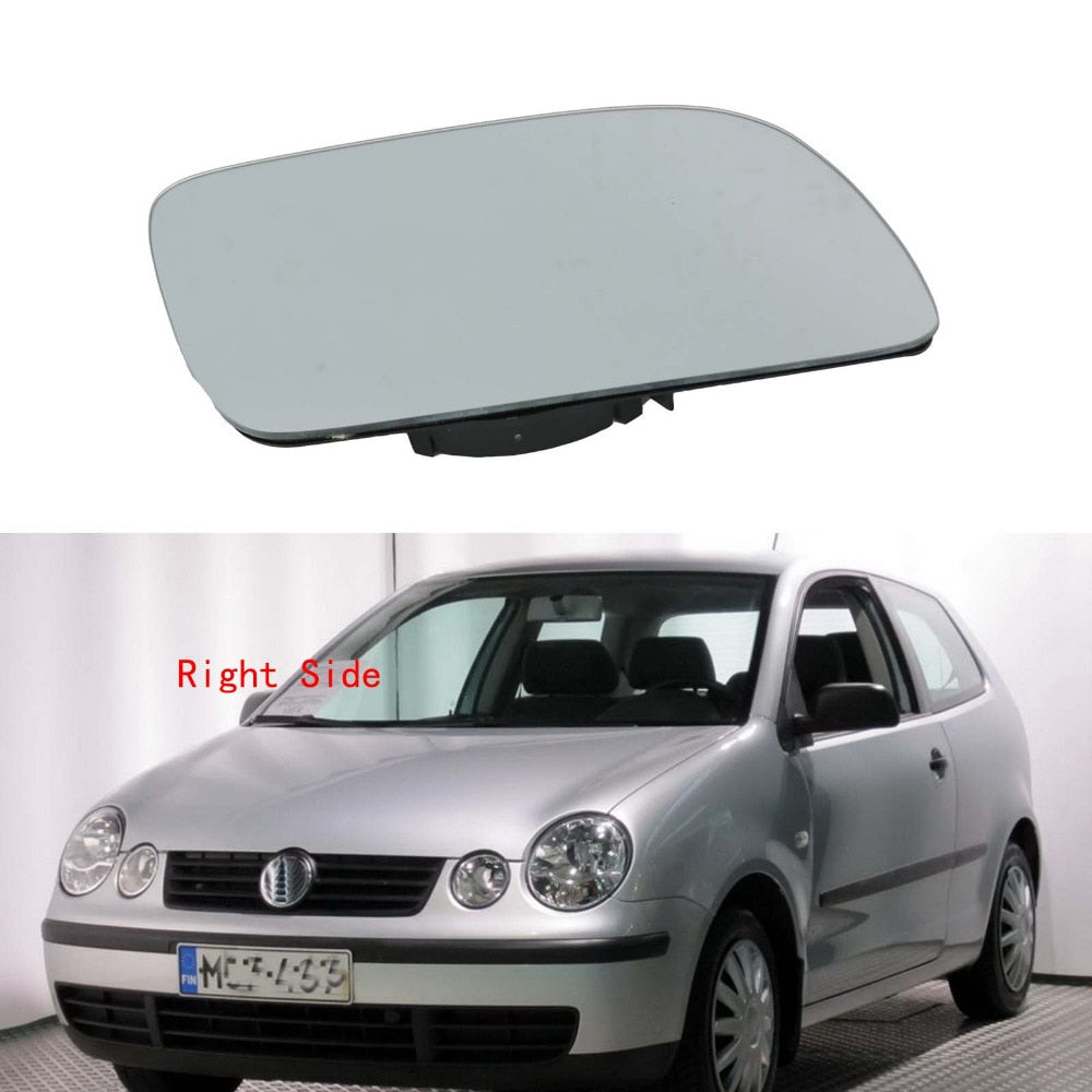 Right Side Car Mirror Glass For VW Polo 2002 2003 2004 2005 Heated Wing Side Mirror Glass Volkswagen