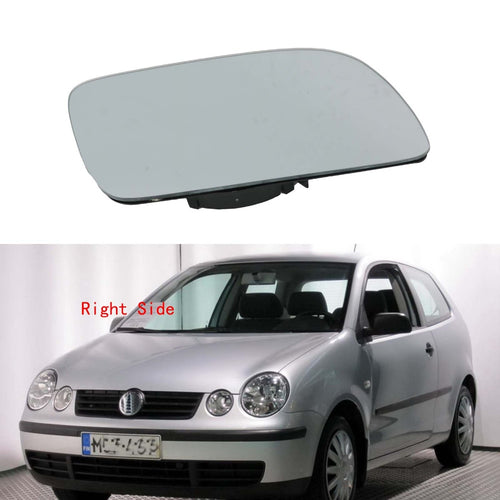 33700631 Right Side Car Mirror Glass For VW Polo 2002 2003 2004 2005 Heated Wing Side Mirror Glass Volkswagen