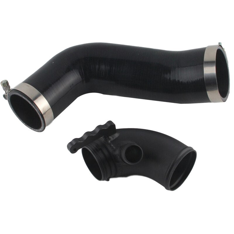 Air Intake Upgrade - Turbo Inlet Elbow + High Flow Silicone Hose For V ...
