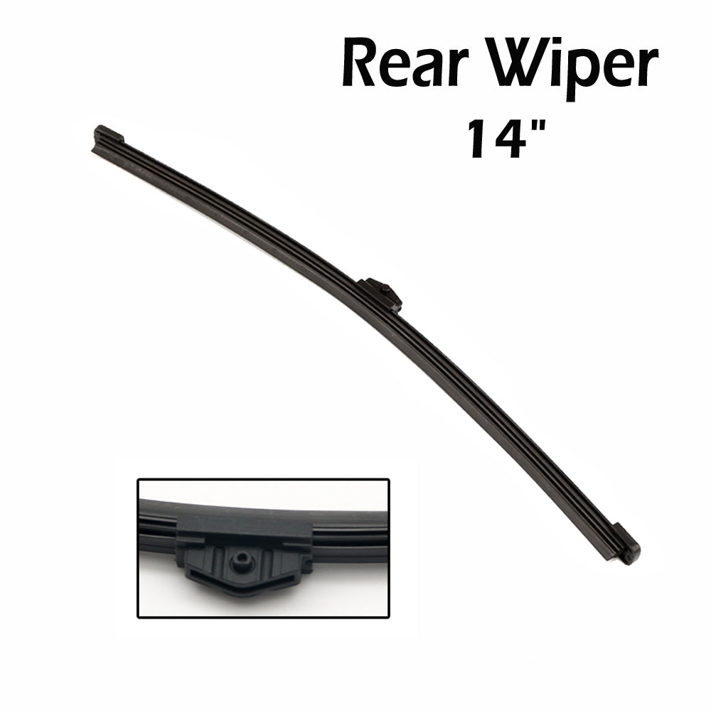 Windscreen Wiper Blades Set Suitable For VW Touareg 2010 2011 2012 2013 2014 2015 2016 2017 Front Rear Wipers For Porsche Cayenne