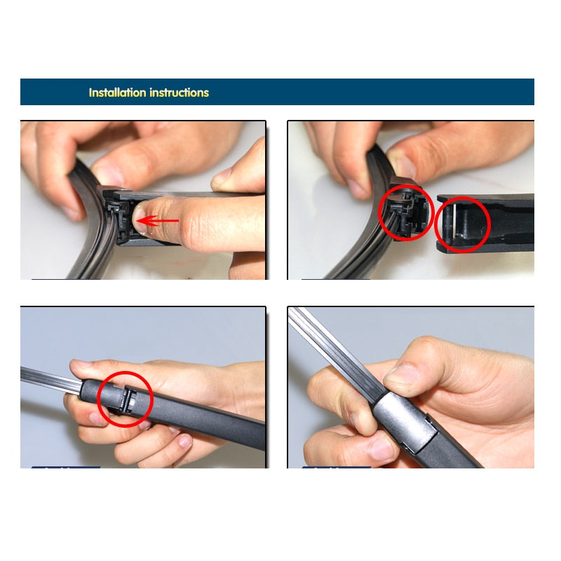 Rear Wiper Blade For VW Golf 1K1 GTI R32 GTI GT TDI FSI TSI 2003 - 2009 hatchback 13”