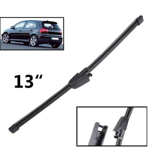 Rear Wiper Blade 
VW Golf 1K1 GTI R32 GTI GT TDI FSI TSI 2003 - 2009 hatchback 
Rear Wiper Blade For VW Golf MK5 V 1K1 GT GTI, FSI TFSI
103-01-015 330mm
103-01-013 350mm more fitment to add
Depo 6Q6955435D 6Q6955707C