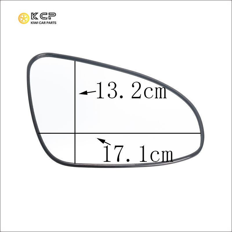 Wide Angle Left Side Heated Wing Rear Mirror Glass Suitable for Toyota Corolla 2014 2015 2016 2017 2018 2019