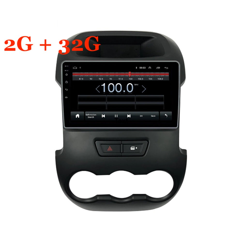 Car Stereo 2+32G For Ford RANGER 2011-2016 GPS NZ Map Octa Core Android 10.0 Car DVD GPS Navigation Multimedia Player Deckless Radio WIFI