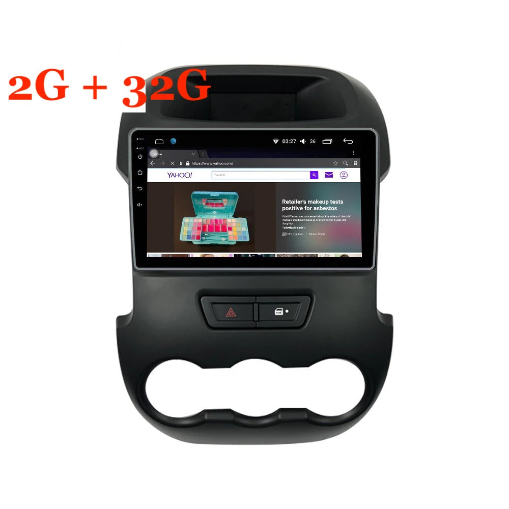 Car Stereo 2+32G For Ford RANGER 2011-2016 GPS NZ Map Octa Core Android 10.0 Car DVD GPS Navigation Multimedia Player Deckless Radio WIFI