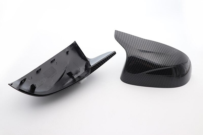 Rear View Side Mirror Covers F25 F26 F15 F16 Carbon Fiber Pattern Suitable for BMW X3 X4 X5 X6 2014 - 2018