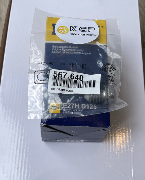 Oil Filter 2.0T FSI Suitable for VW Golf 5 MK5, Jetta, Passat, Audi A3 AE113 HENGST FILTER E27H D125 + drain plug
Same as Mahle OX379D