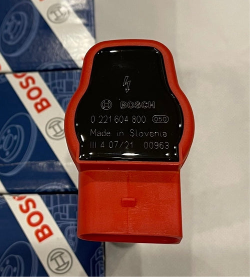 To - 
**Special** 6 x Bosch R8 Red Top Coils Set of Ignition Coil Packs Suit For Audi R8 coil pack Audi A4L A5 A6 A6L A7 A8L Q5 Q7 RS6 VW Touareg for Porsche 06E905115G 0221604800
Audi R8 coils