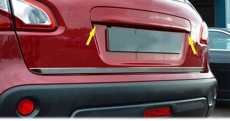 Rear Tailgate Boot Door Grab Handle Trim Cover with I-Key Camera Hole for Nissan Qashqai J10 Jj10 2007 2008 2009 2010 2011 201