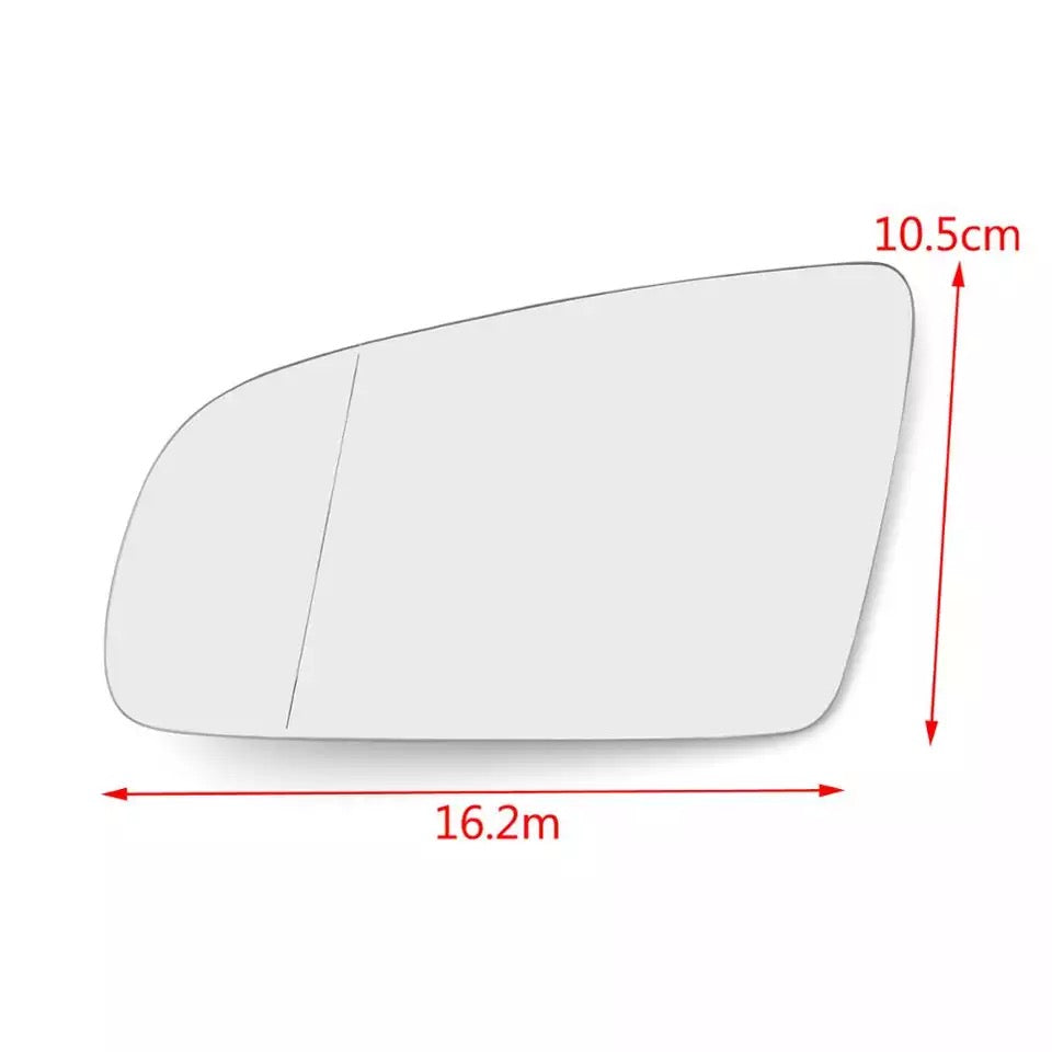 Left Side Heated Electric Wing Door Mirror Glass for Audi A3 A4 A6 2001-2008