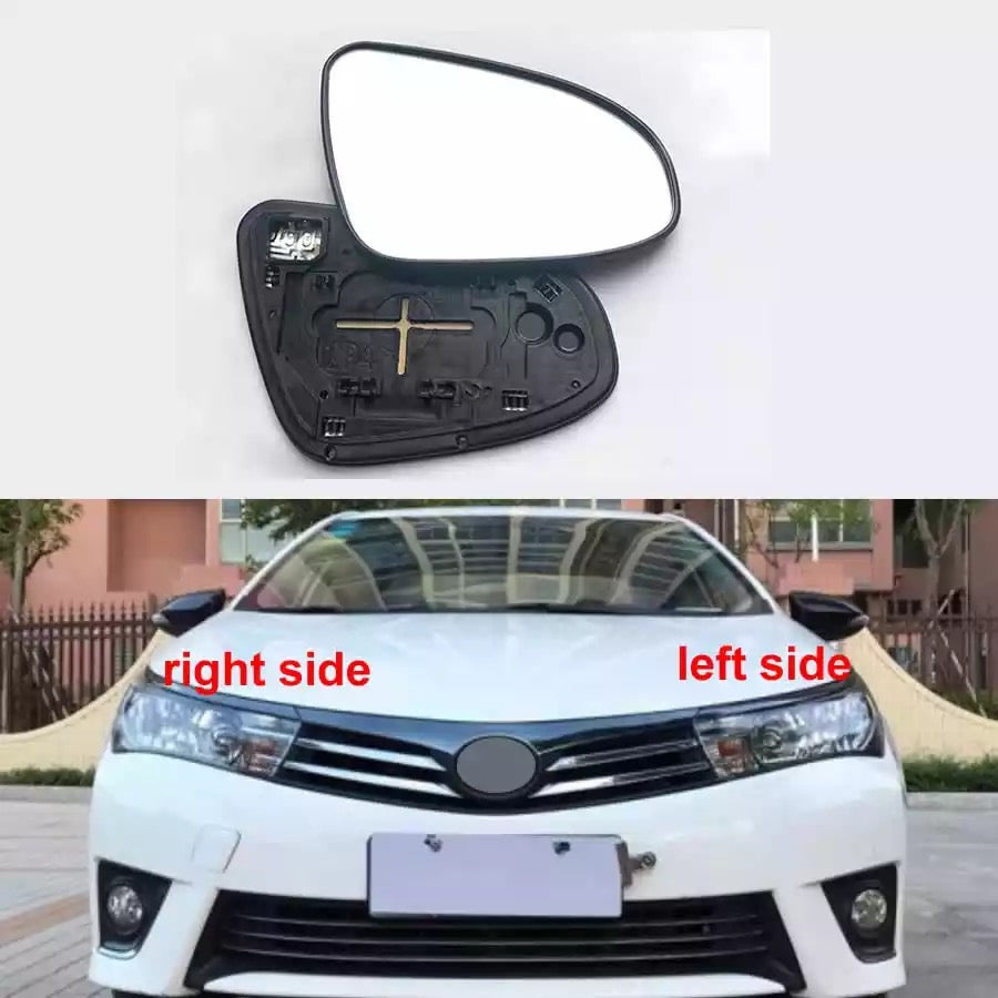 Left Mirror Glass Suitable for Toyota Corolla Camry Yaris