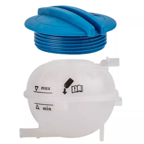 VW Coolant Expansion Tank Including Cap Suitable for Audi A1 VW Polo Tiguan Skoda Fabia 6Q0121407E 6Q0121407 E 6Q0 121 407 E
Same with not OEM Dorman 603454? 5U0121407 cap 3B0121321