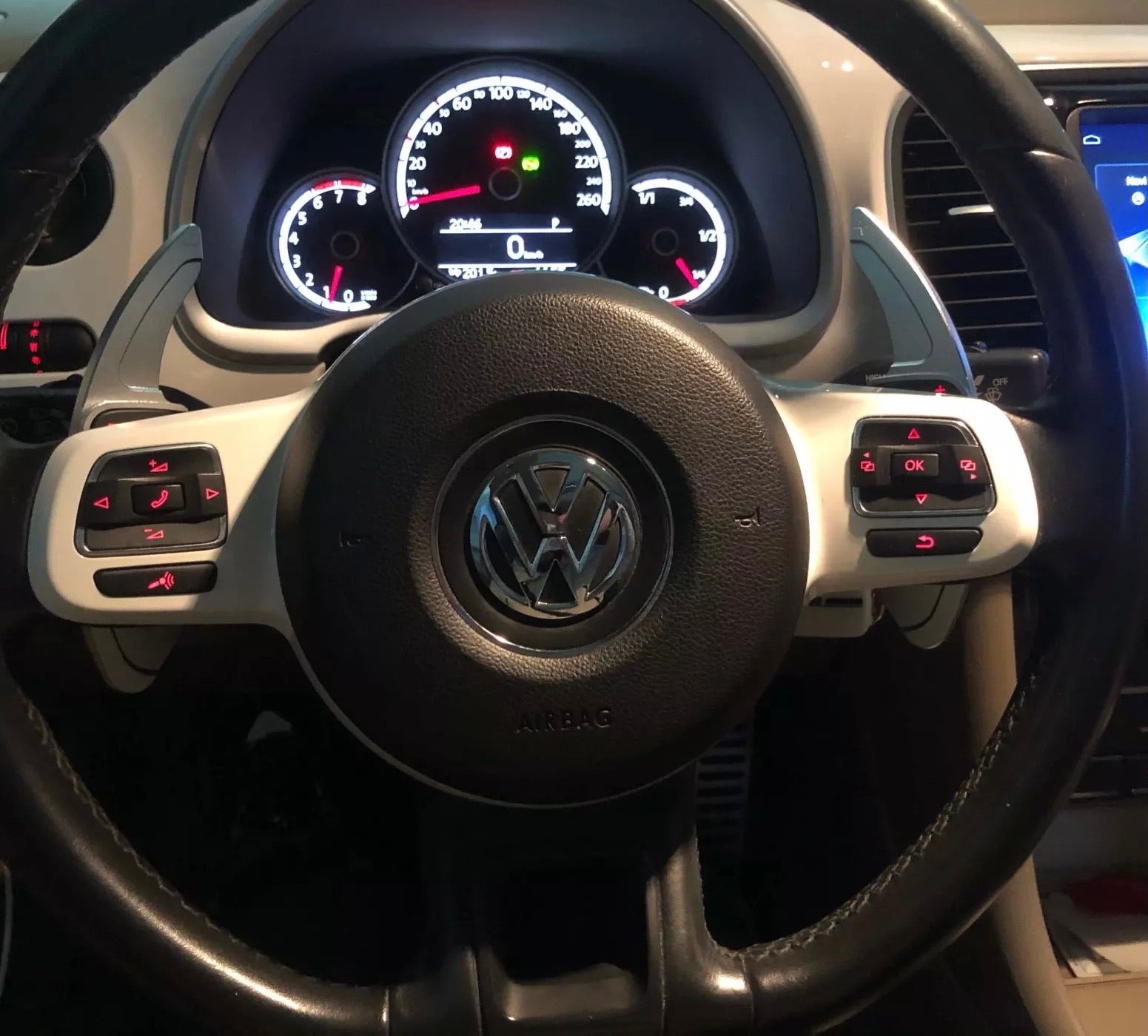 Paddle Shift Extensions Set For VW Golf 5 MK5 Golf 6 MK6 GTI R20 R36 Tiguan
