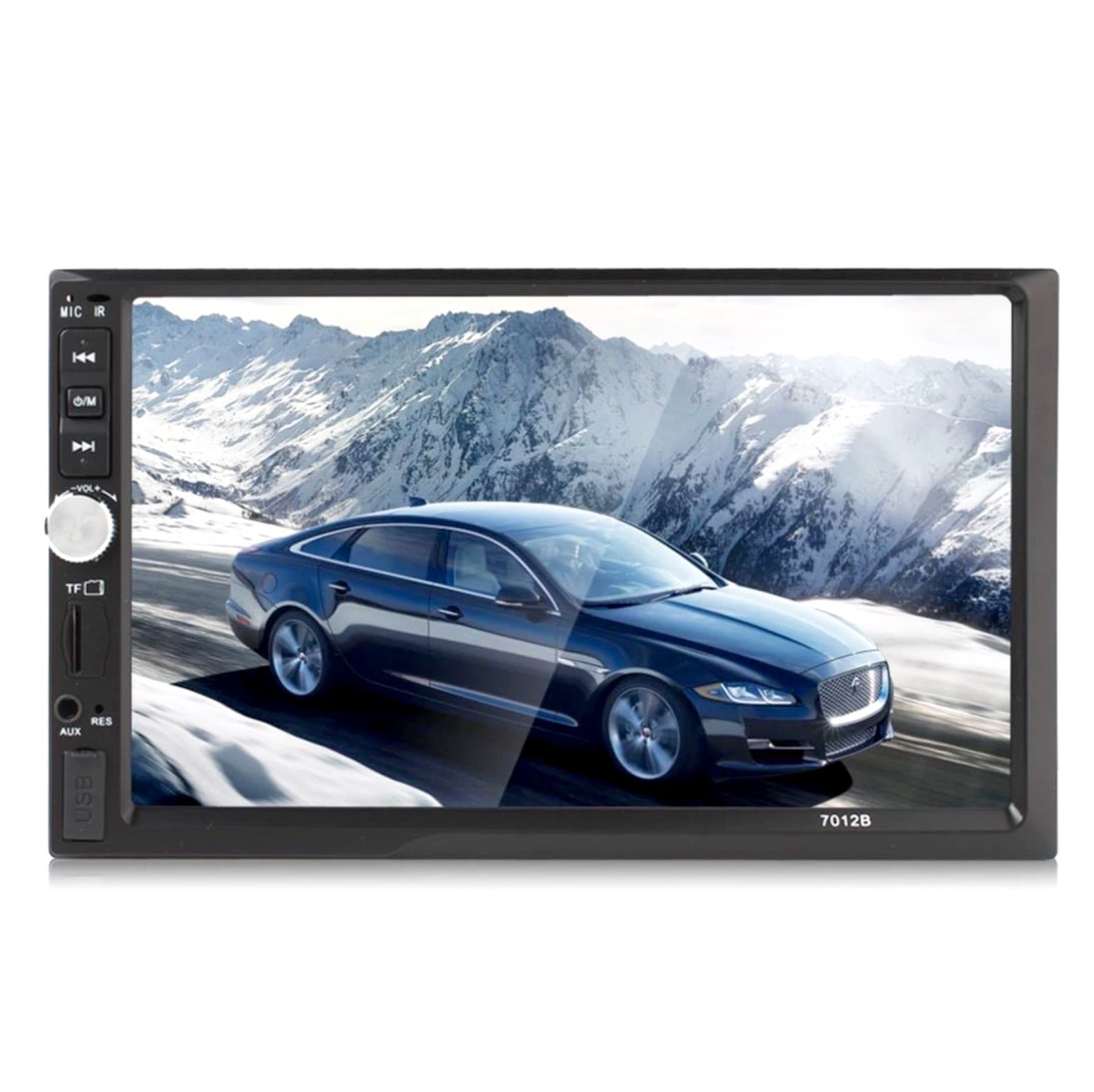 Car Stereo 2 DIN 7 inch Head Unit with Rear View Camera, Bluetooth, Touchscreen