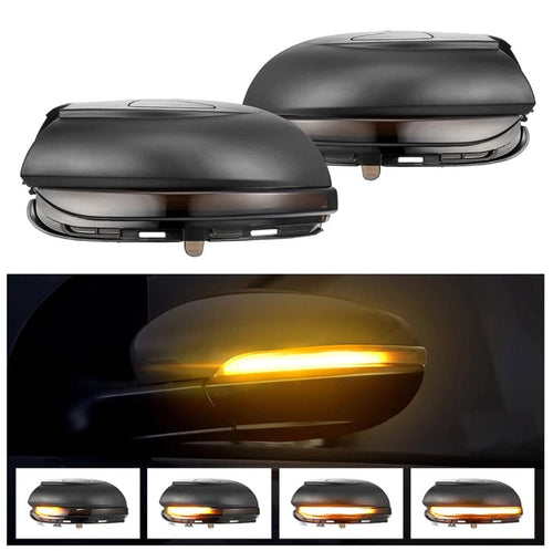 **HOT** Sequential Mirror Indicators  Upgrade For VW Golf MK6 GTI 6 R line