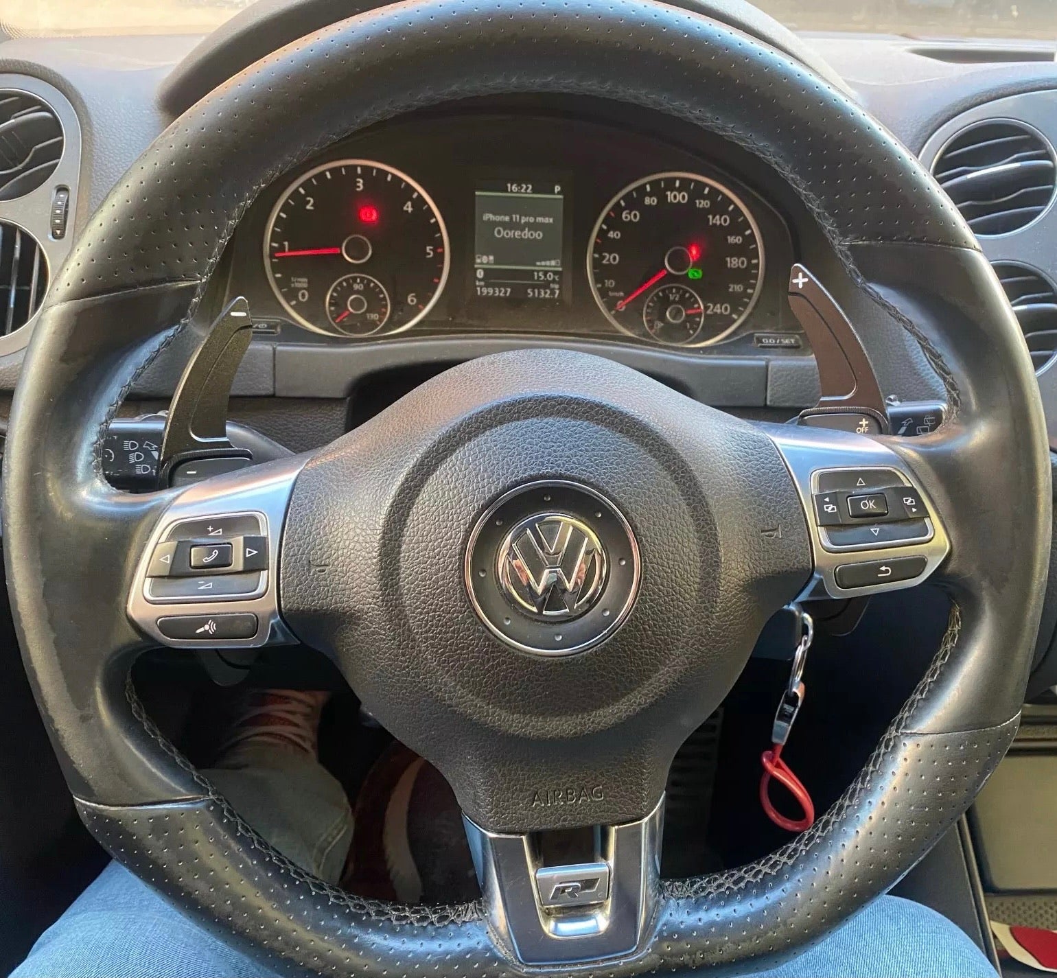 Paddle Shift Extensions Set For VW Golf 5 MK5 Golf 6 MK6 GTI R20 R36 Tiguan