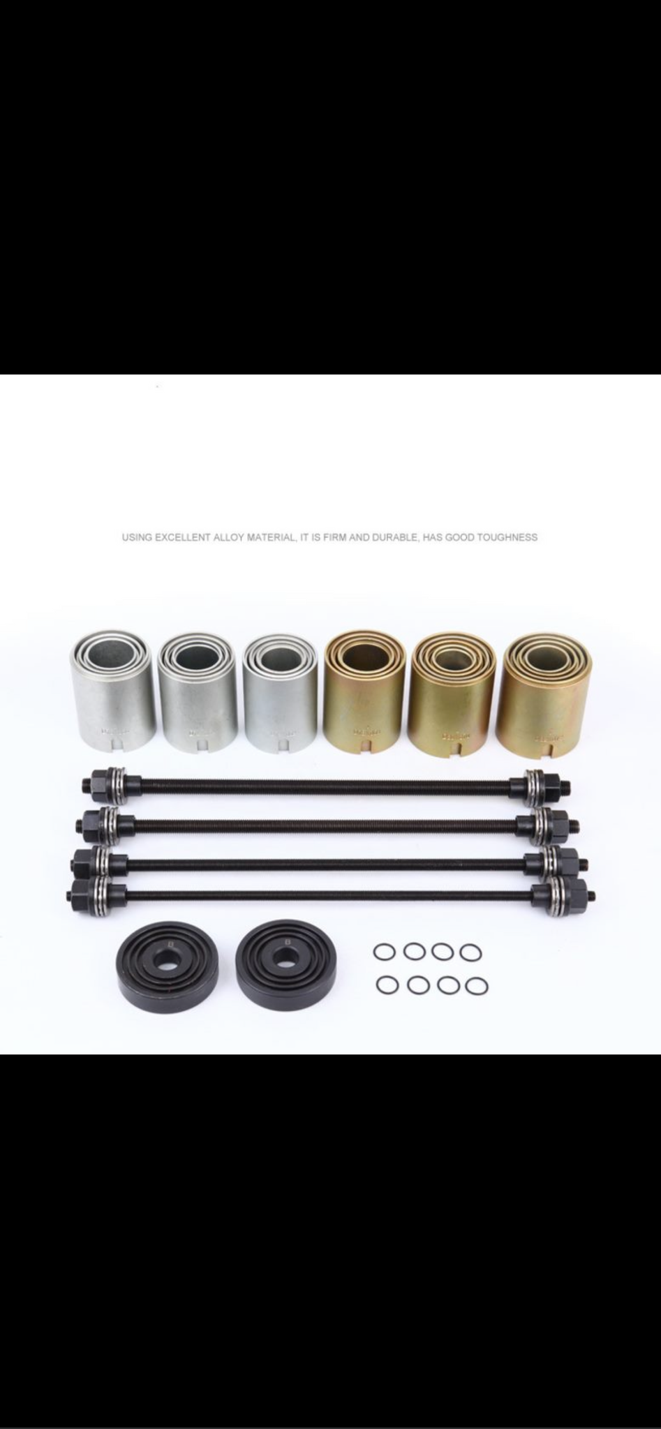 26-Piece Set of All Cars Bushing Disassembly Tool Screw Type Disassembly and Installation Tool Auto Repair