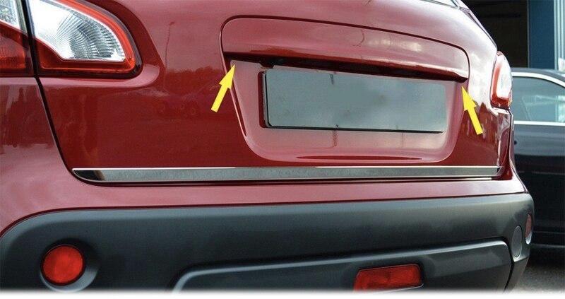 Rear Tailgate Boot Door Grab Handle Trim with Camera Hole Suitable for Nissan Qashqai Dualis J10 j10 2007 2008 2009 2010 2011 2012 2013 2014