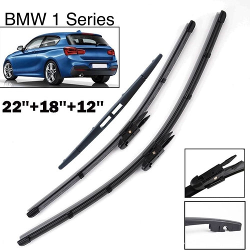 **CLEARANCE** Windscreen Wiper Blades Suitable For BMW 1 Series F20 F21 Front Rear Window Set 2011-2017