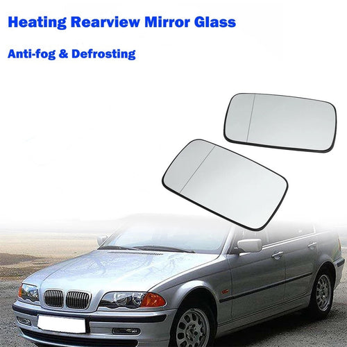 A 51168250437
Mirror Glass Fit Left and Right Side For BMW E39 / E46 318i 320i 330i 325i 525i Clear