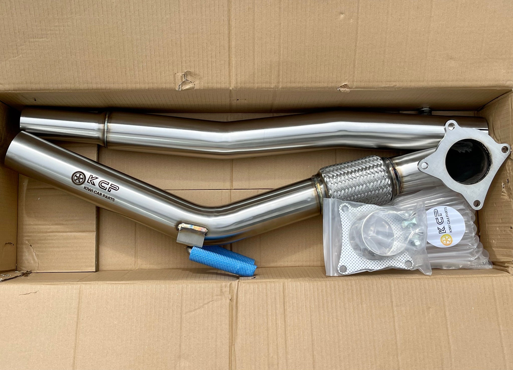 ** SPECIAL** KCP Stainless Decat Downpipe Suit For VW Golf MK5 MK6 GTI Audi A3 8P 2.0T 1.8T Exhaust