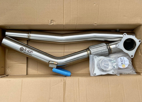 Master to -

** SPECIAL** KCP Stainless Decat Downpipe Suit For VW Golf MK5 MK6 GTI Audi A3 8P 2.0T 1.8T Exhaust