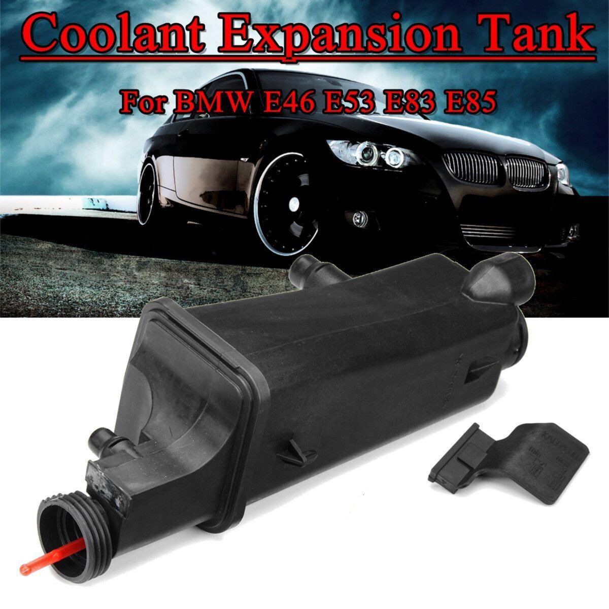 Radiator Coolant Overflow Expansion Tank Suitable For BMW E46 E53 E83 E85, BMW 3, BMW X5, BMW X3