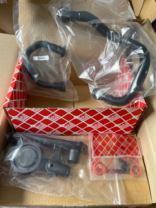 FEBI BILSTEIN Valve, engine block breather 06F129101R 06F129101 R 06F 129 101 R 107189 For VW Golf MK5 GTI / 6R Audi A3 S3 2.0T FSI TFSI