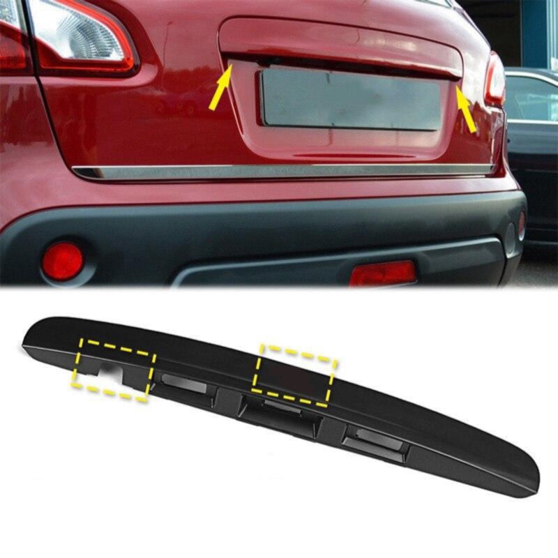 Rear Tailgate Boot Door Grab Handle Trim Cover with Camera Hole Suitable for Nissan Qashqai Dualis J10 j10 2007 2008 2009 2010 2011 2012 2013 2014