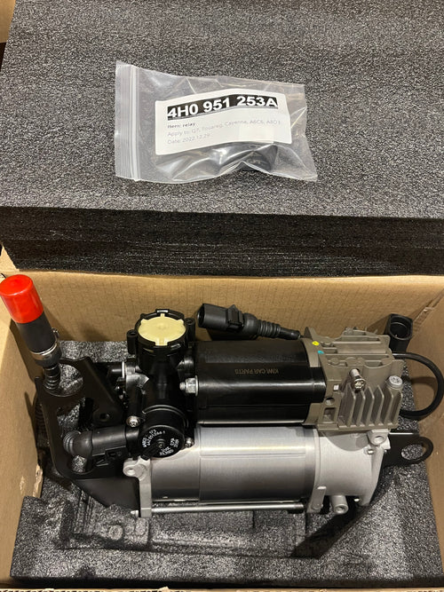 Suspension Air Compressor For AUDI Q7 4L 4L0698007B 4L0698007 B Air Pump 4L0 698 007 A B C
Relay 4H0951253A 4H0951253 A 4H0 951 253 A

7L8616007F 7L8616007 F